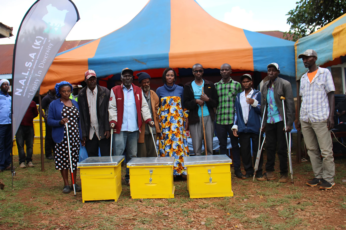 Empowering The Disabled In Murang’a Through Beekeeping: A Story of Resilience and Hope